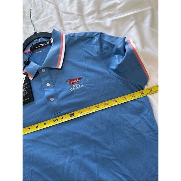 NWT RLX Ralph Lauren Val Short Sleeve Polo 2023 U.S. Open Size L - Picture 6 of 12